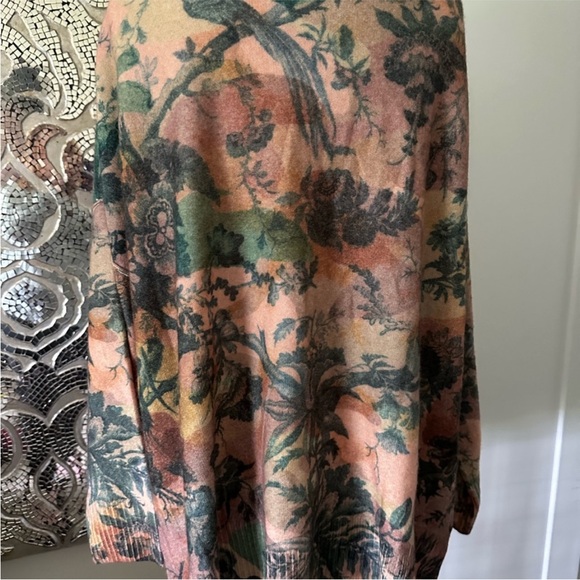 Anthropologie Multicolor Floral Sweater - Picture 3 of 7